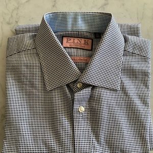 Thomas Pink Long Sleeve Dress Shirt